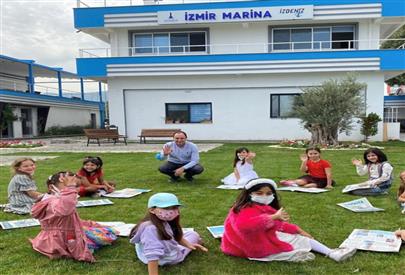 Dünya Kız  Çocukları Gününde İzmir Marina Ziyareti